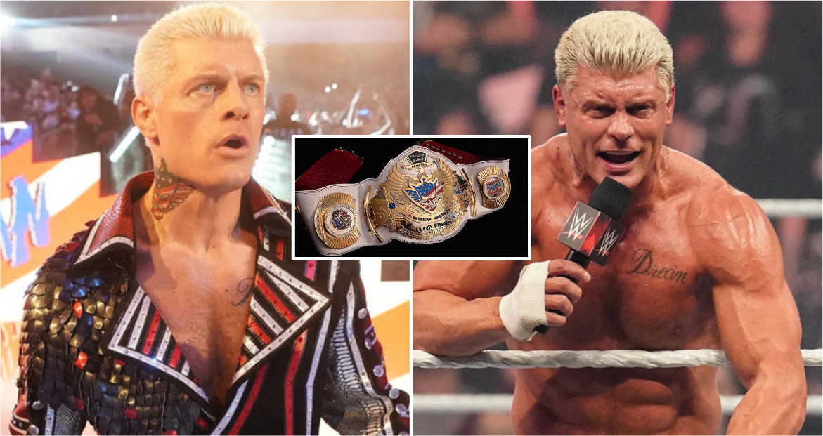 WWE: Beautiful new Cody Rhodes World title leaks online ahead of WrestleMania