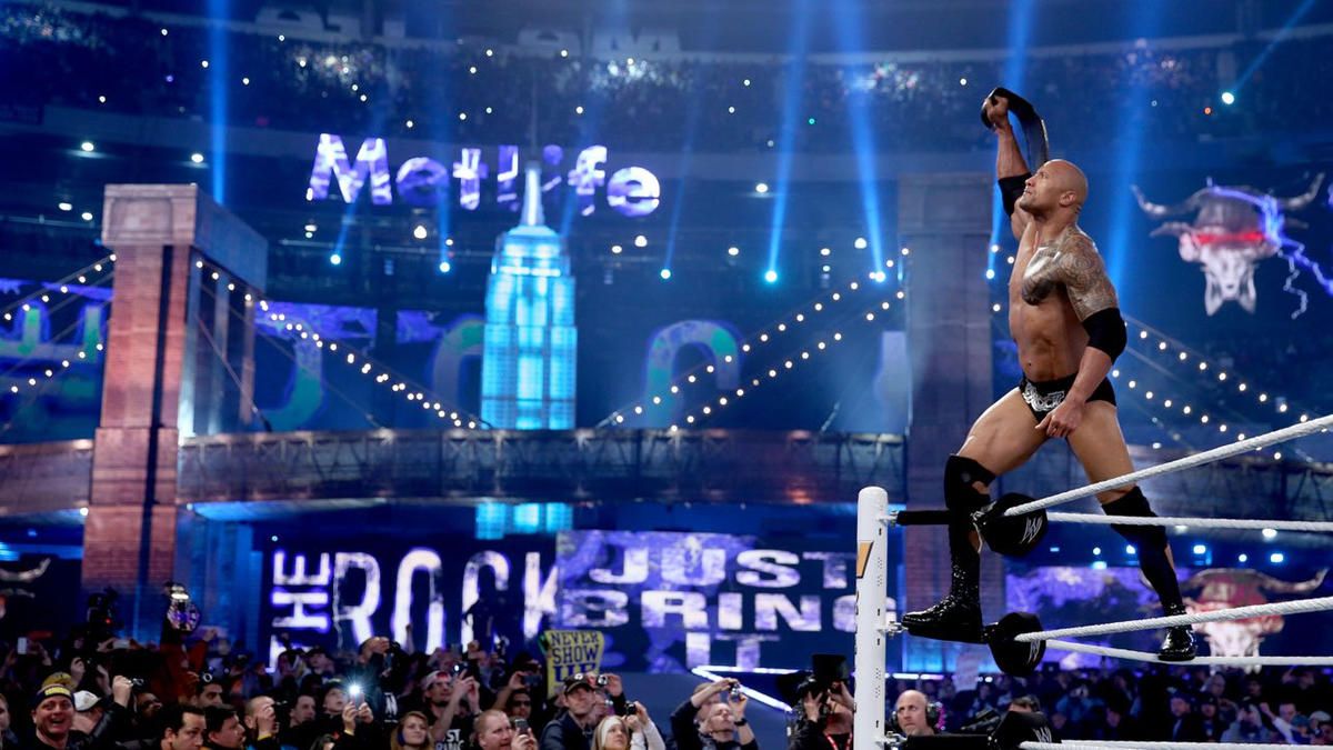 The Rock vs John Cena WrestleMania 29 Turnbuckle
