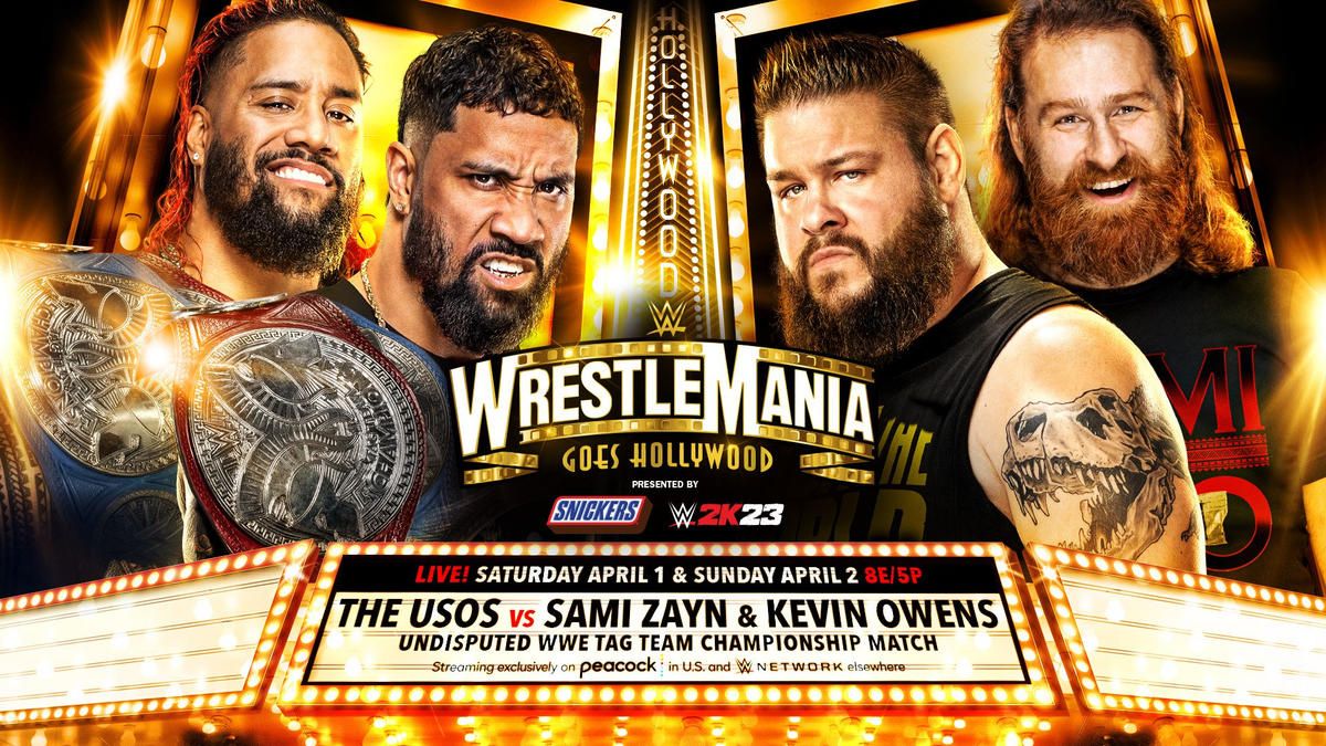 WWE WrestleMania 39 Predictions: Can Sami Zayn and Kevin Owens defeat The Usos?