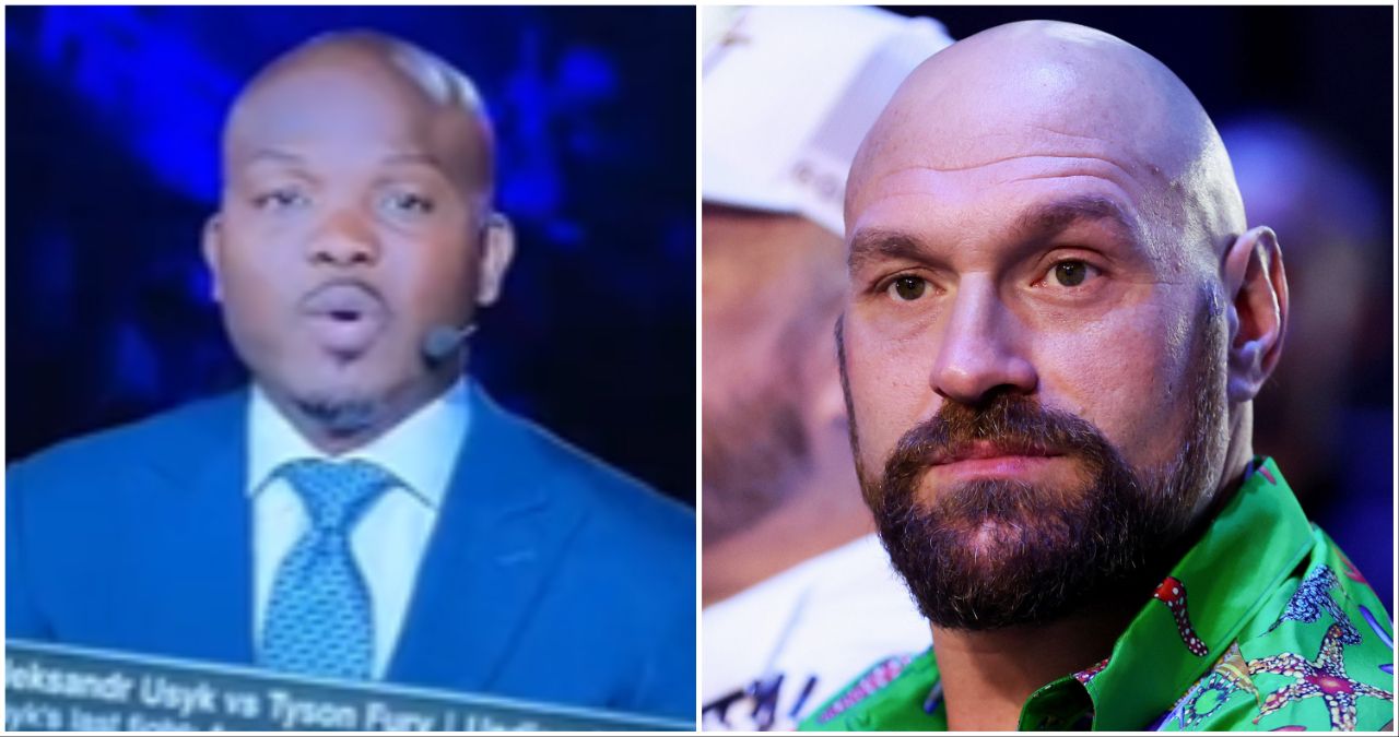 Tyson Fury accused of ‘ducking’ Oleksandr Usyk during ESPN’s boxing coverage