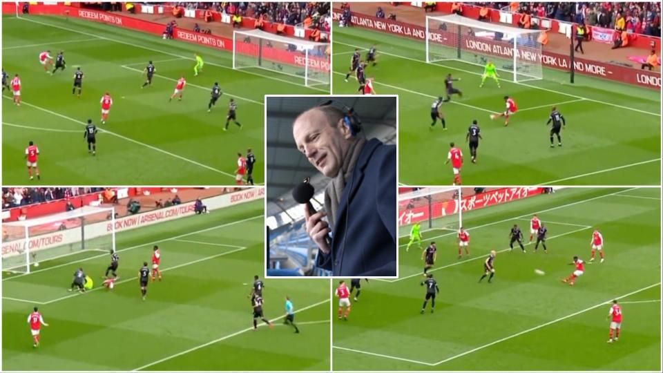Arsenal 41 Crystal Palace Peter Drury's epic commentary for Gunners