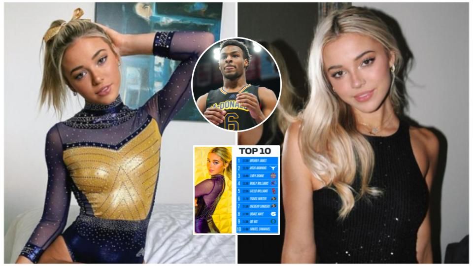 NIL Valuation top 100: Olivia Dunne and Bronny James named in list