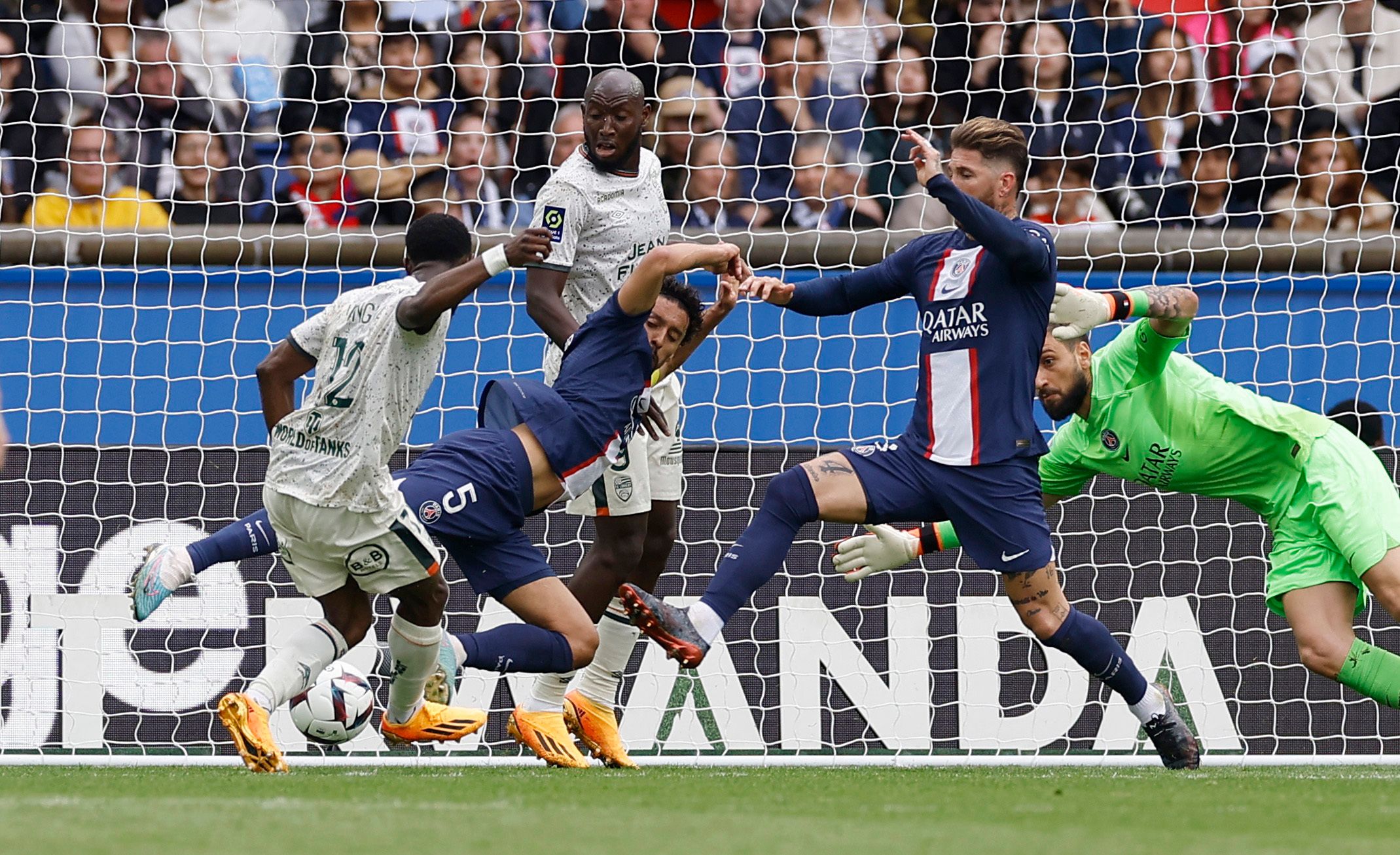 Kylian Mbappe scores most ridiculous goal of season for PSG vs Lorient