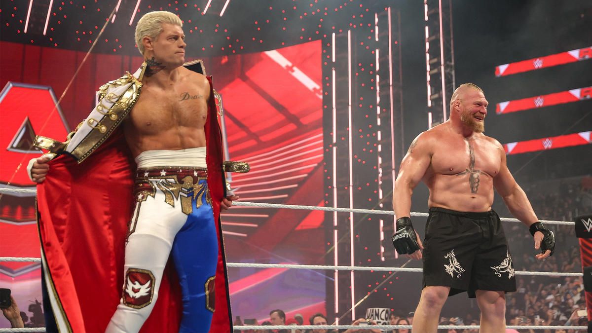 Cody Rhodes WWE Brock Lesnar