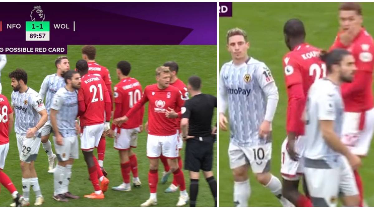 Daniel Podence accused of spitting in the face of Brennan Johnson ...
