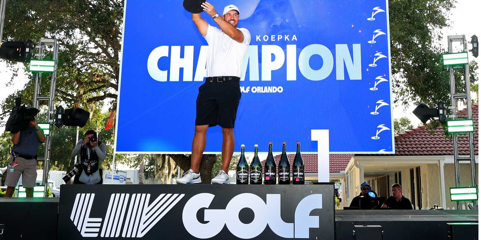 Brooks Koepka wins a LIV Golf tournament in Orlando