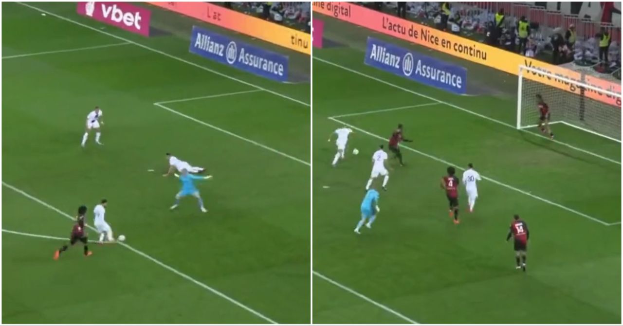 Kylian Mbappe produces shocking miss after selfless play from Lionel Messi