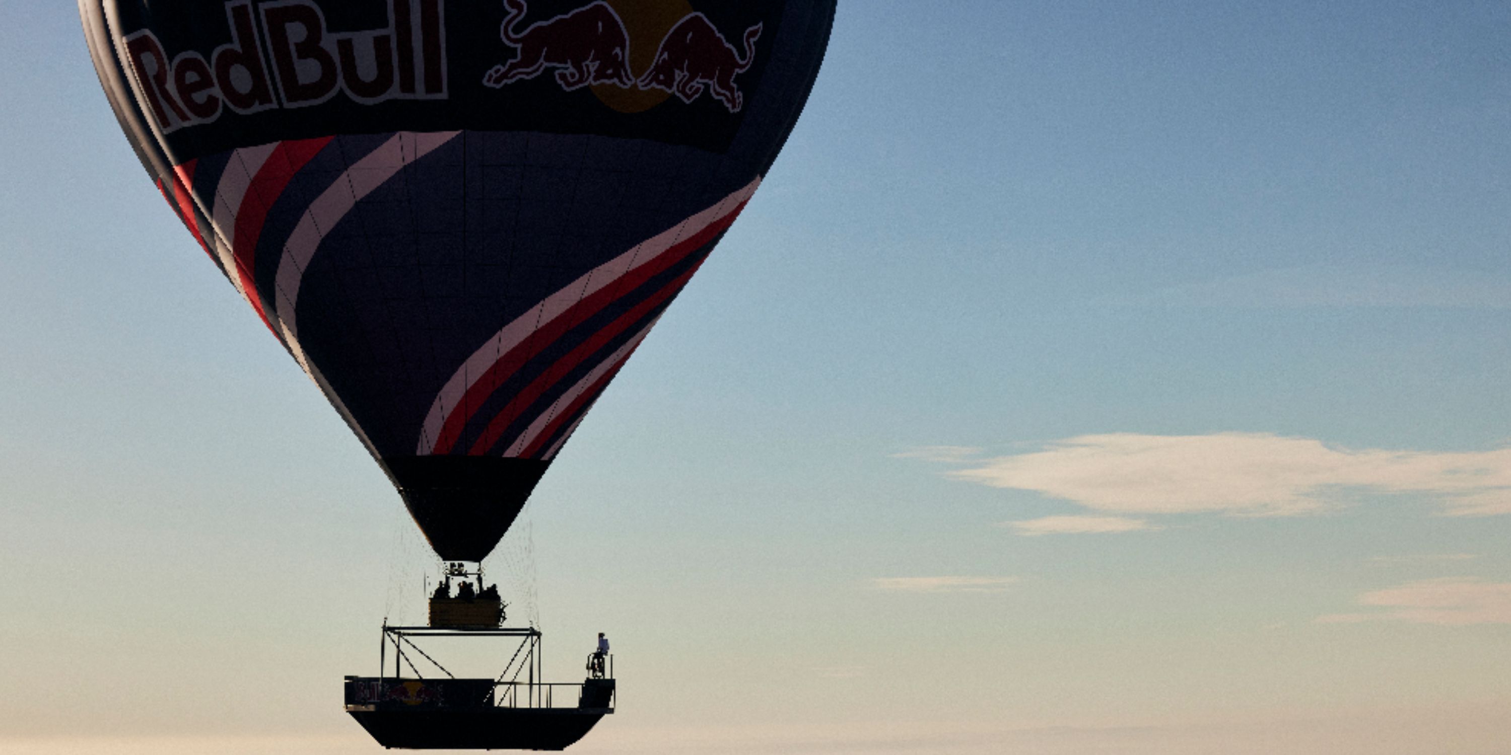Red Bull's skatepark hot air balloon