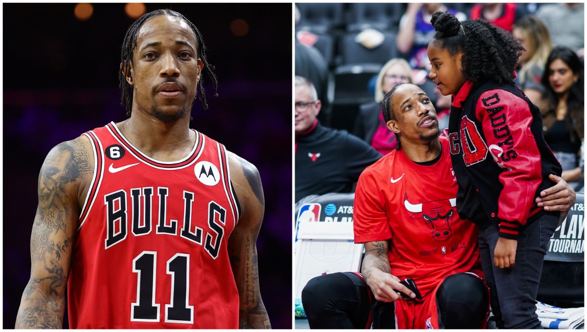 NBA star DeMar DeRozan's daughter goes viral for screaming to distract(00)