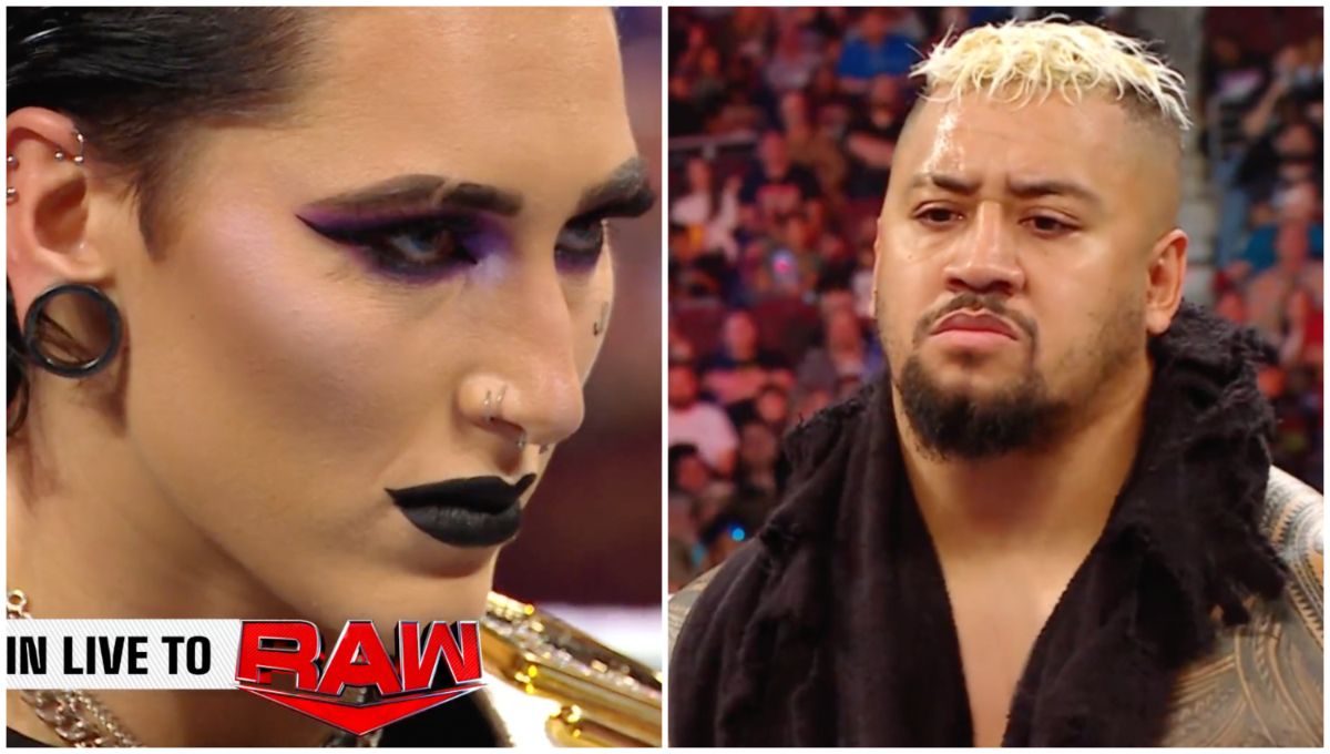 WWE fans call for Rhea Ripley vs Solo Sikoa match after intense face off