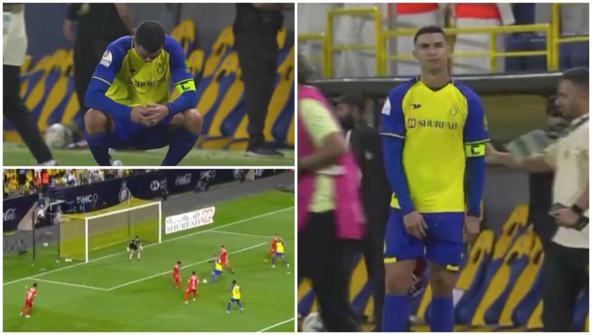 Cristiano Ronaldo Couldnt Hide His Feelings After Al Nassr Lost 1 0 To Al Wehda 0722