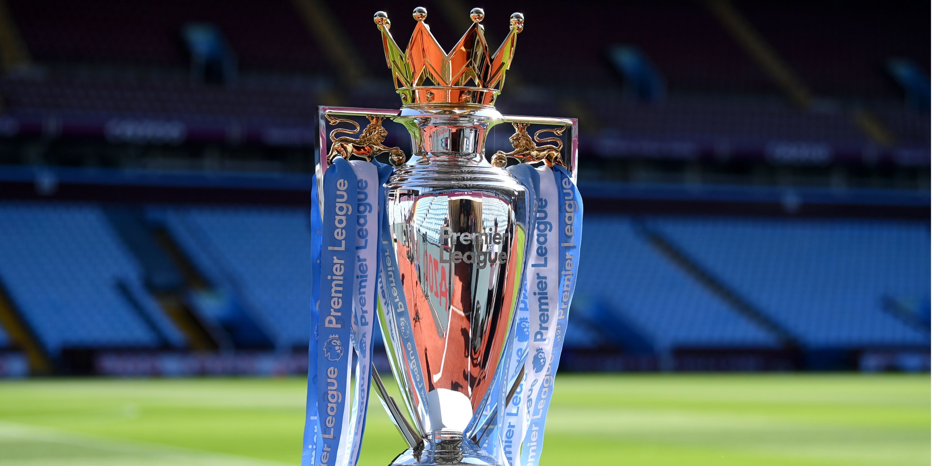 Premier League trophy.