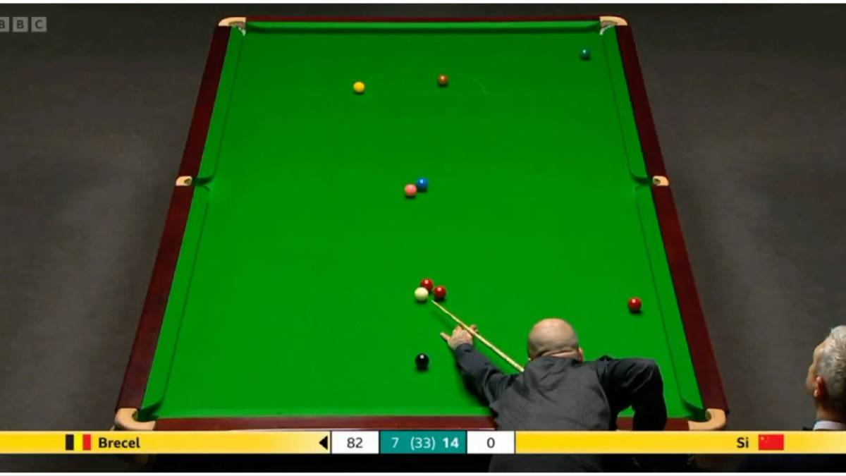 Greatest snooker shot ever? Luca Brecel's insane pot at World Championship