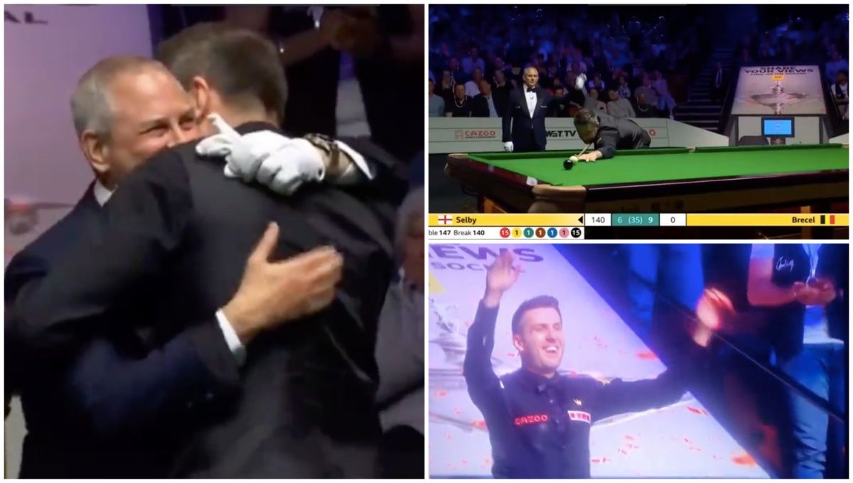 World Snooker Championship Mark Selby records first ever 147 break in a final
