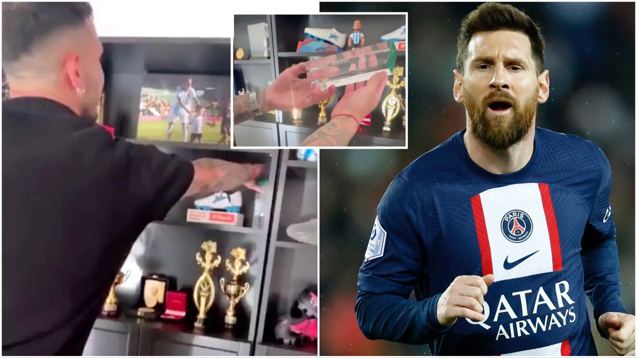 Lionel Messi gave PSG teammate one of his individual awards