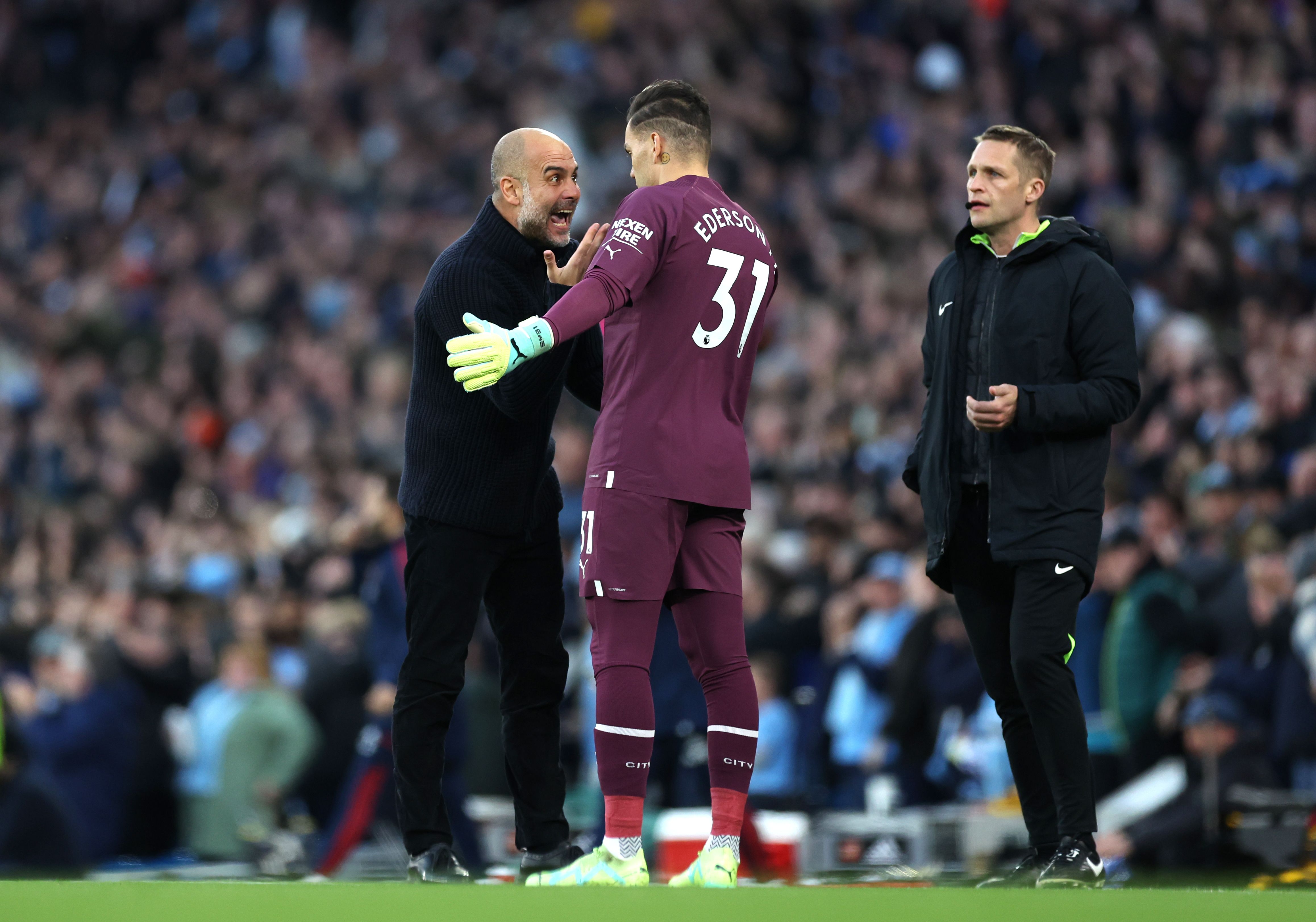 Man City: Reason Pep Guardiola Was Furious With Ederson V Arsenal Revealed