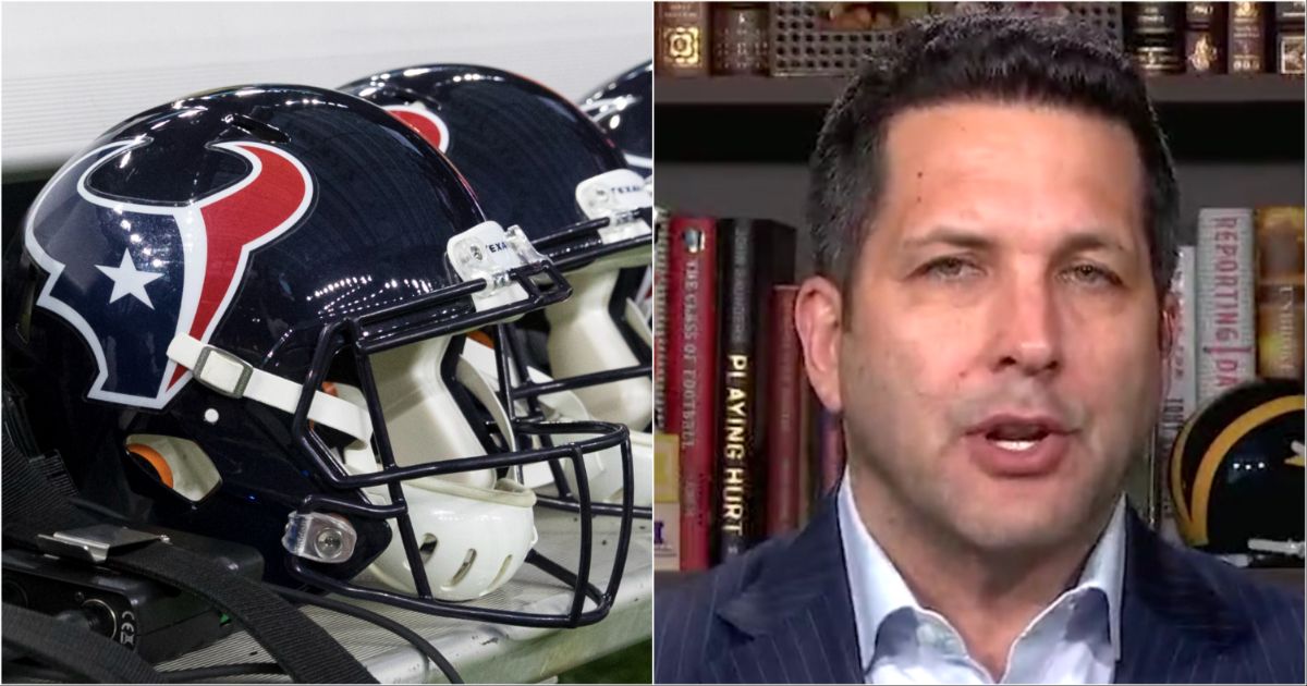 Adam Schefter discusses the MYSTERY surrounding the Texans' NFL Draft pick  