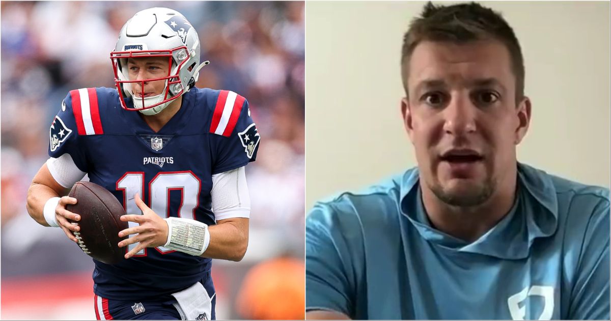 Rob Gronkowski says Mac Jones trade rumors are fake news