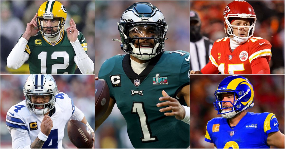 NFL Ranking the top 10 average NFL QB salaries after Jalen Hurts' deal