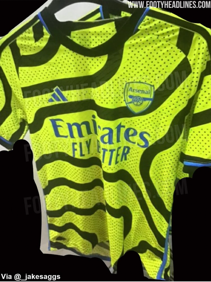Arsenal's 2023/24 home, away & third kits have been 'leaked'