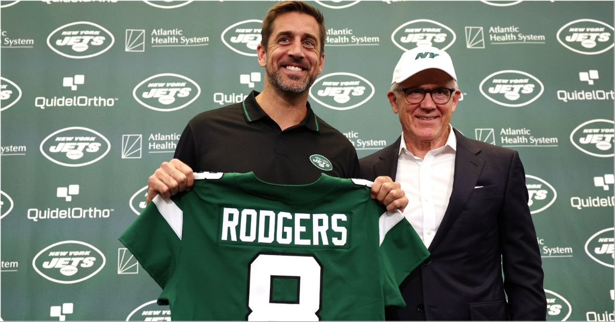 Order Aaron Rodgers New York Jets jerseys, more now on Fanatics