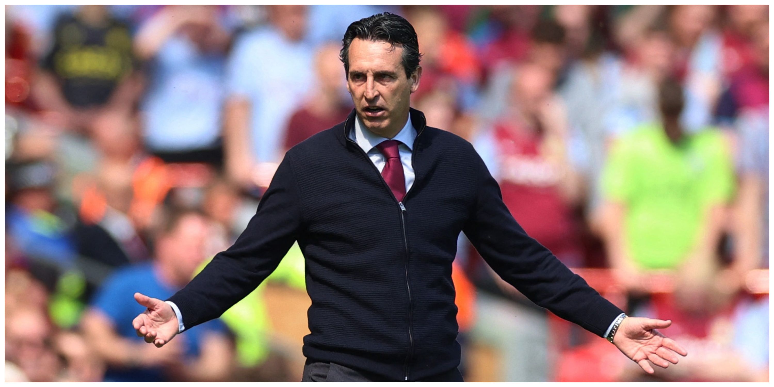 Aston Villa manager Unai Emery