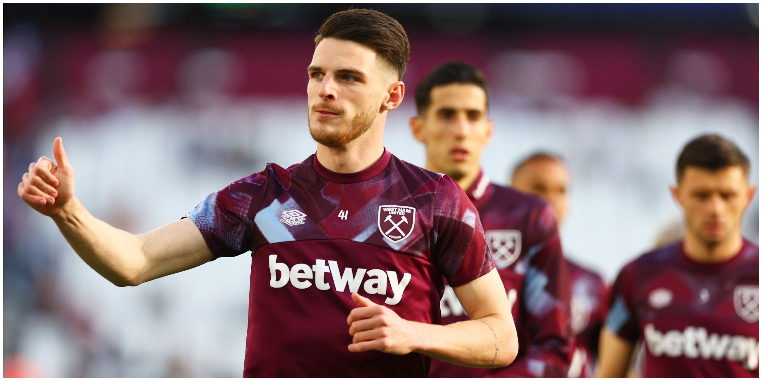 West Ham 1-0 Man United: Declan Rice's heartwarming exchange with fan