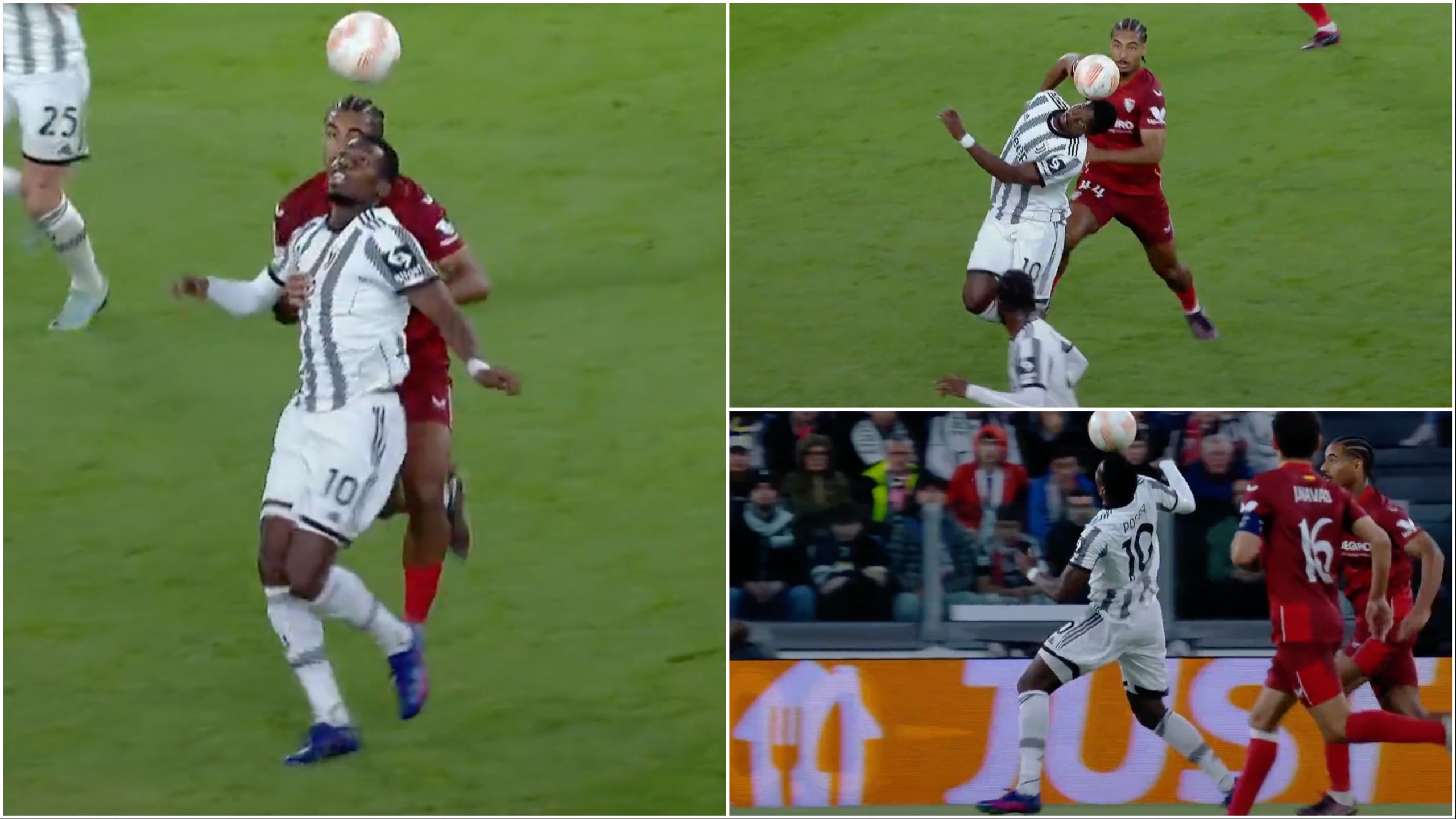 Paul Pogba pulls off brilliant dribble during impressive cameo in Juventus 1-1 Sevilla