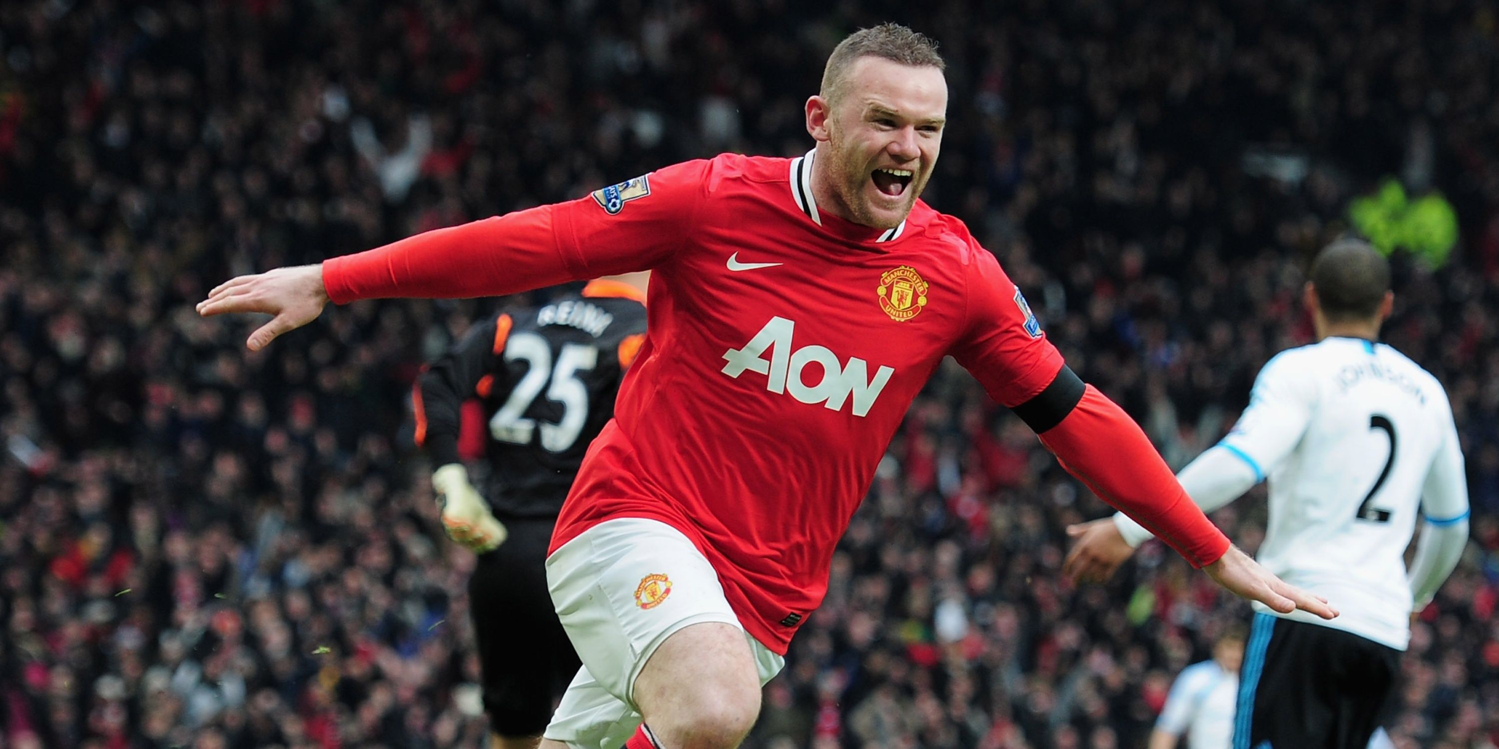 Wayne Rooney of Manchester United.