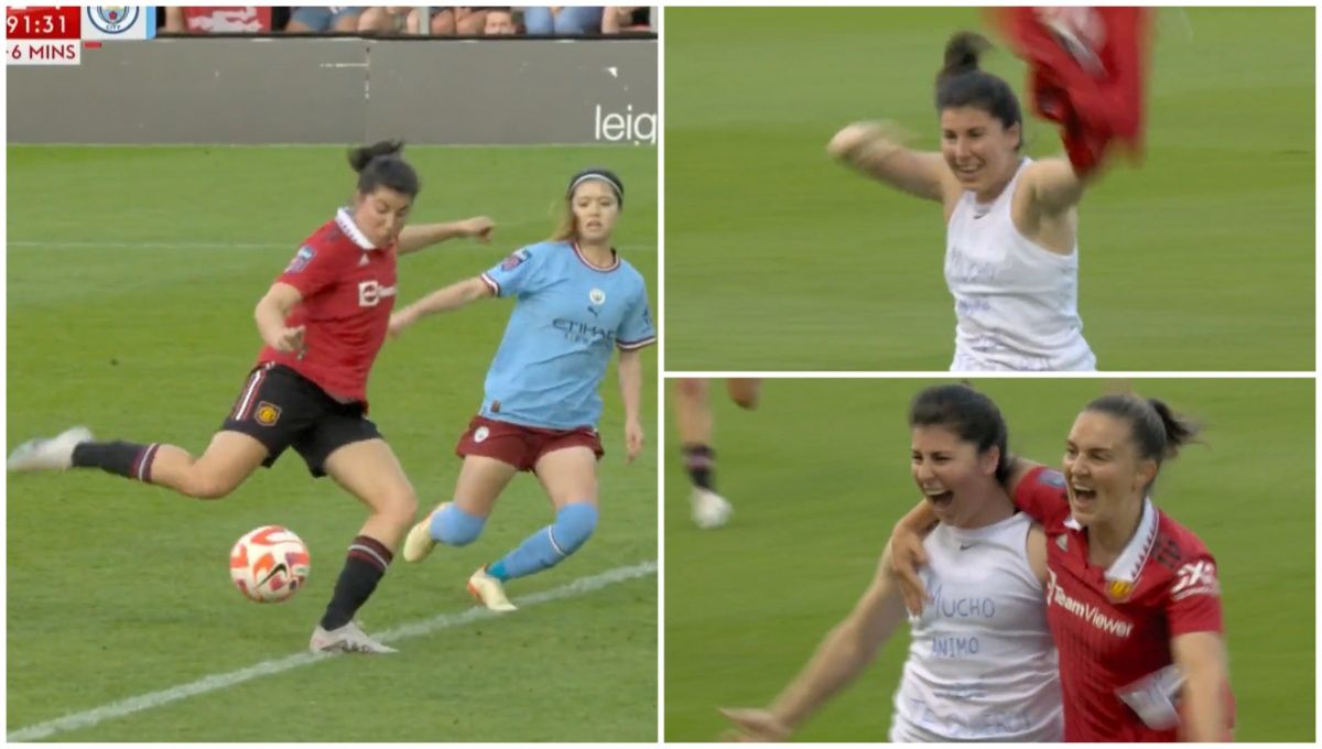 Manchester United's WSL title hopes kept alive by lastgasp Lucía