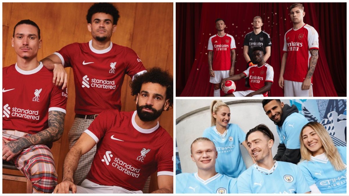 Premier League kits 2023-24: Man United, Arsenal, Chelsea, Liverpool and  the rest