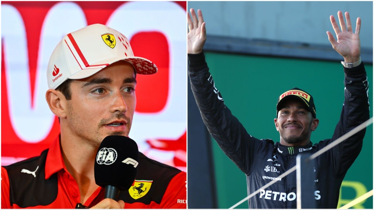 Charles Leclerc Responds To Lewis Hamilton/Ferrari Rumours