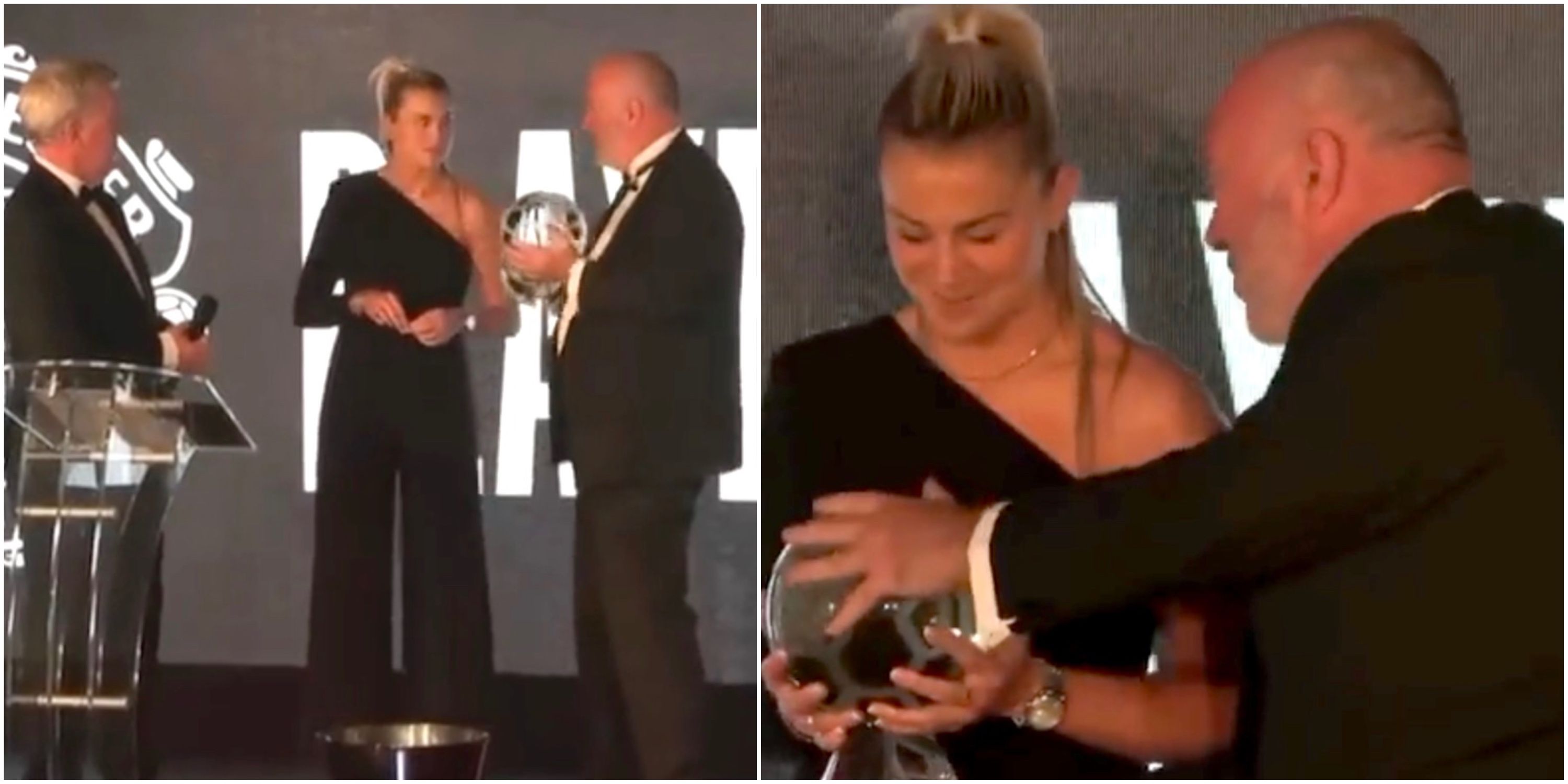 Man Utd: Awkward moment involving Alessia Russo at awards ceremony slammed by fans