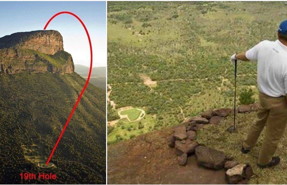 Toughest golf hole in the world? 395-yard par 3 in South Africa is