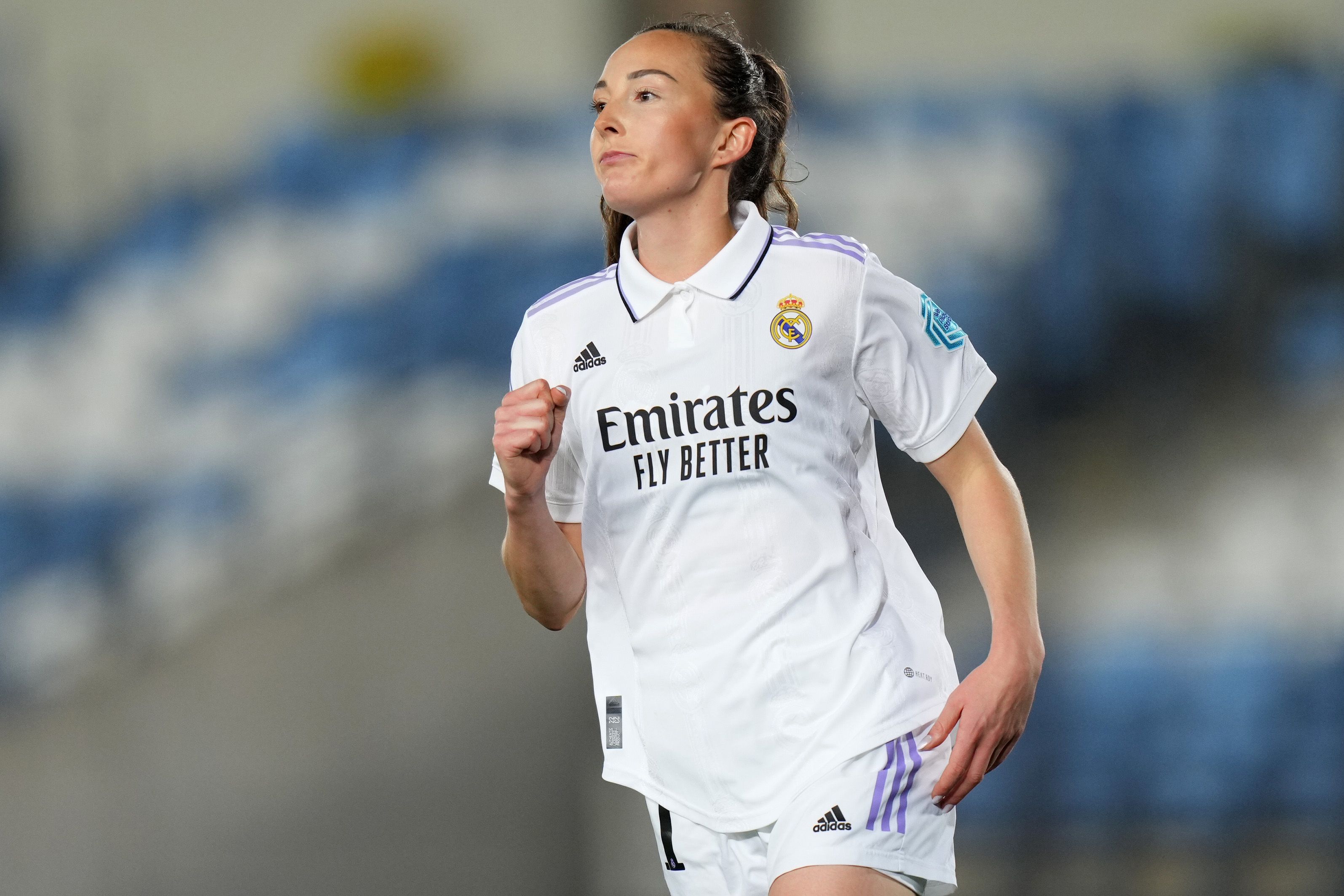 Caroline Weir playing for Real Madrid