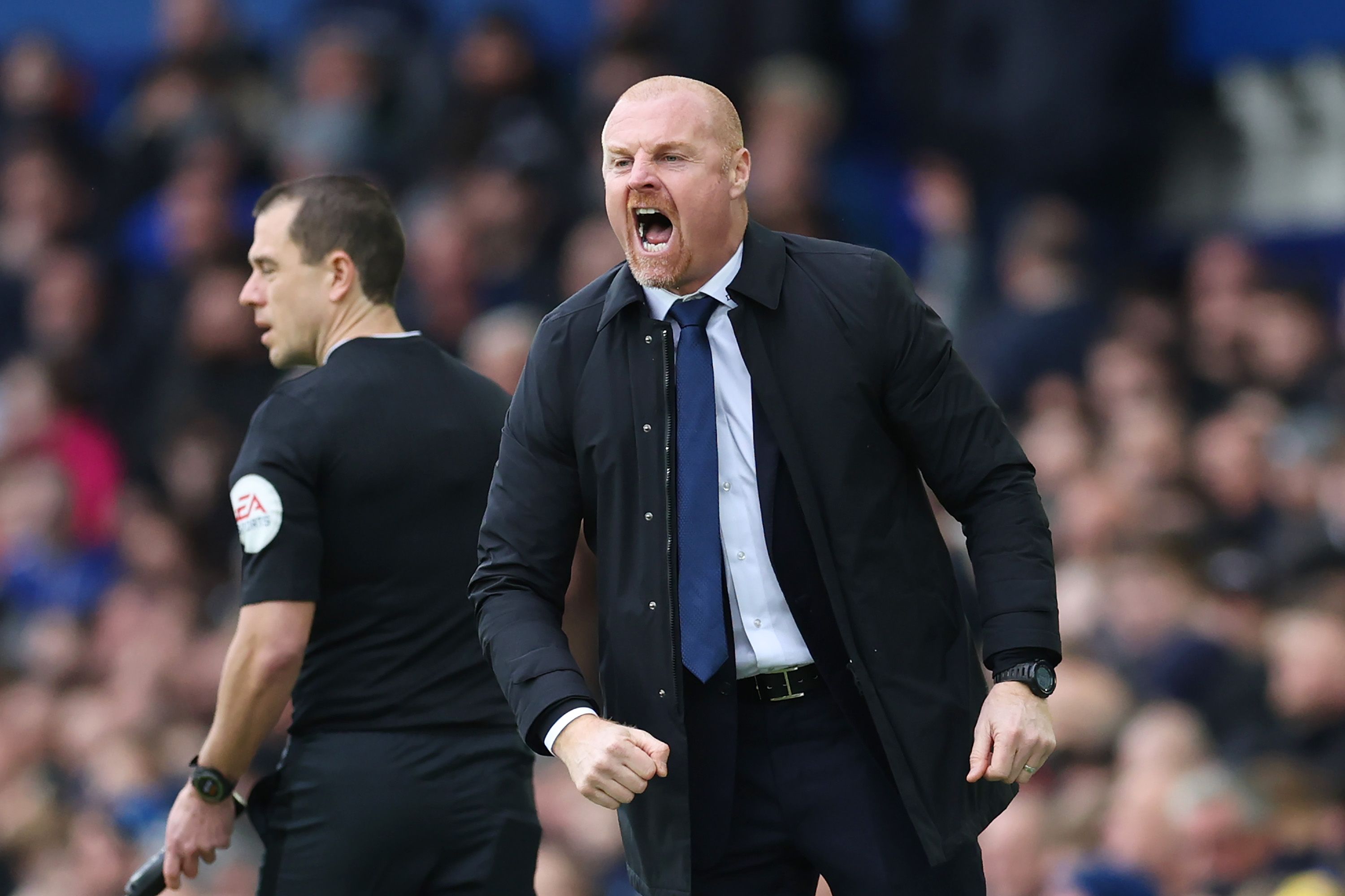 Everton manager Sean Dyche.
