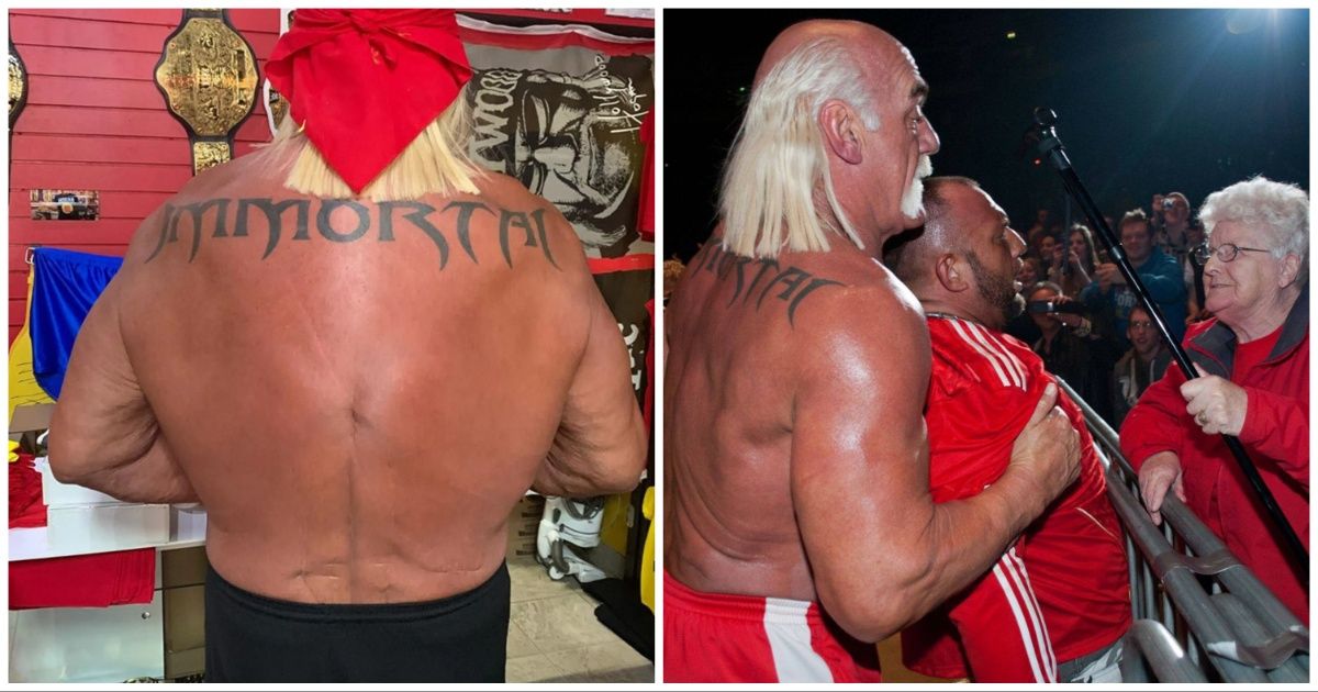 Hulk Hogan immortal tattoo