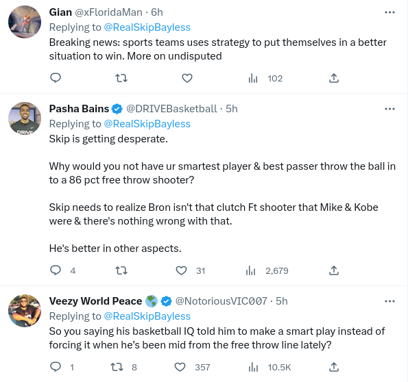 LeBron James: Skip Bayless slammed by fans online after he rips Lakers ...