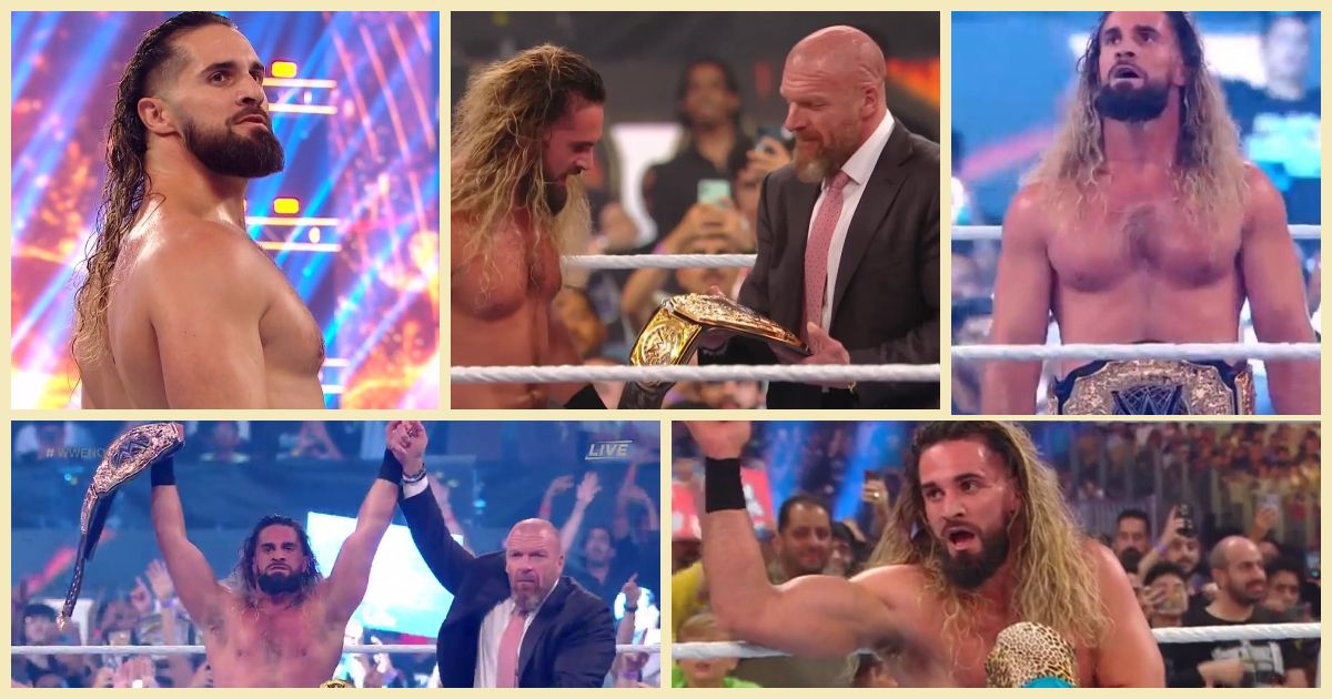 Seth Rollins vs AJ Styles (World Heavyweight Championship match)