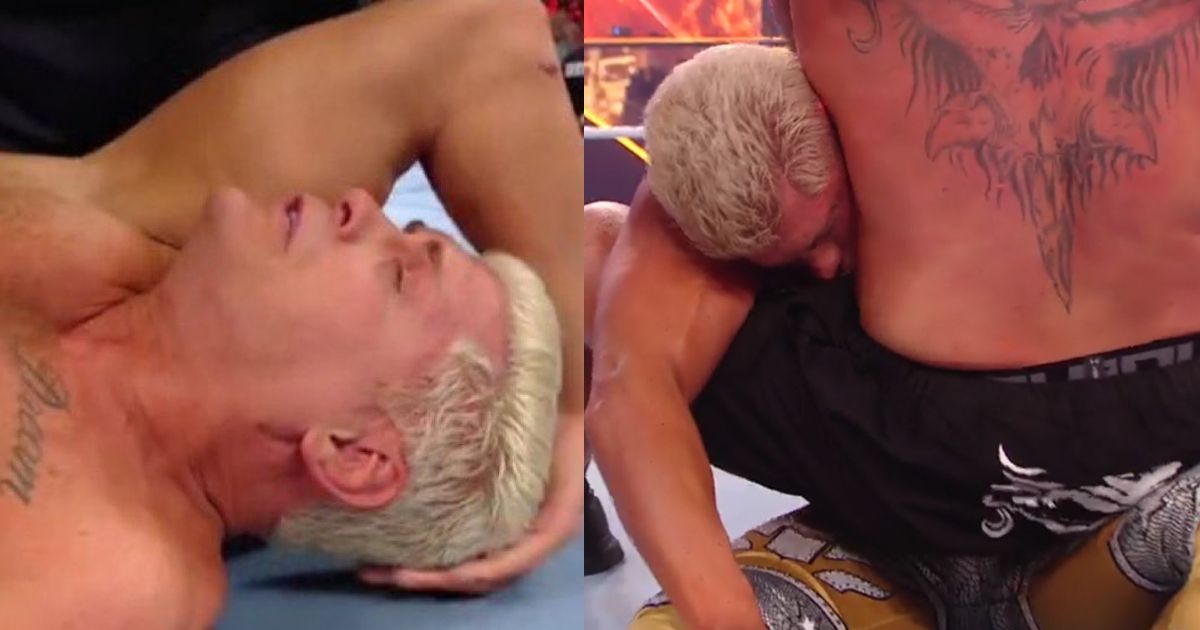 Cody Rhodes vs Brock Lesnar