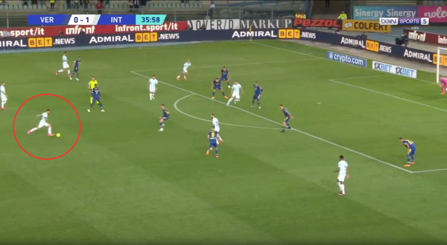 Inter Milan's Hakan Calhanoglu scores insane long-range goal vs Verona