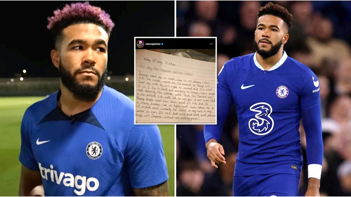 Chelsea's Reece James shares one of his diary entries & it's ...