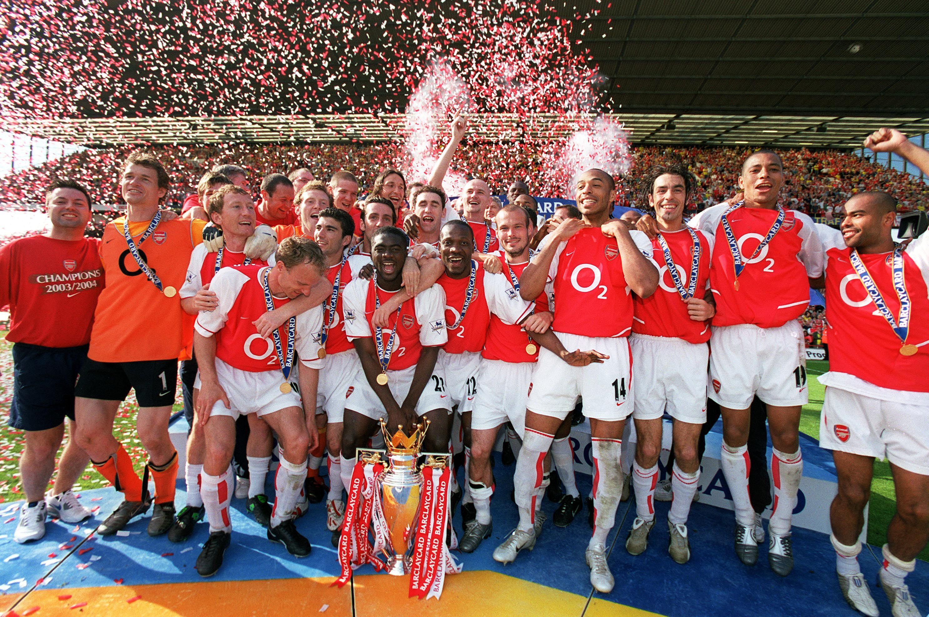 Arsenal winning the Premier League title