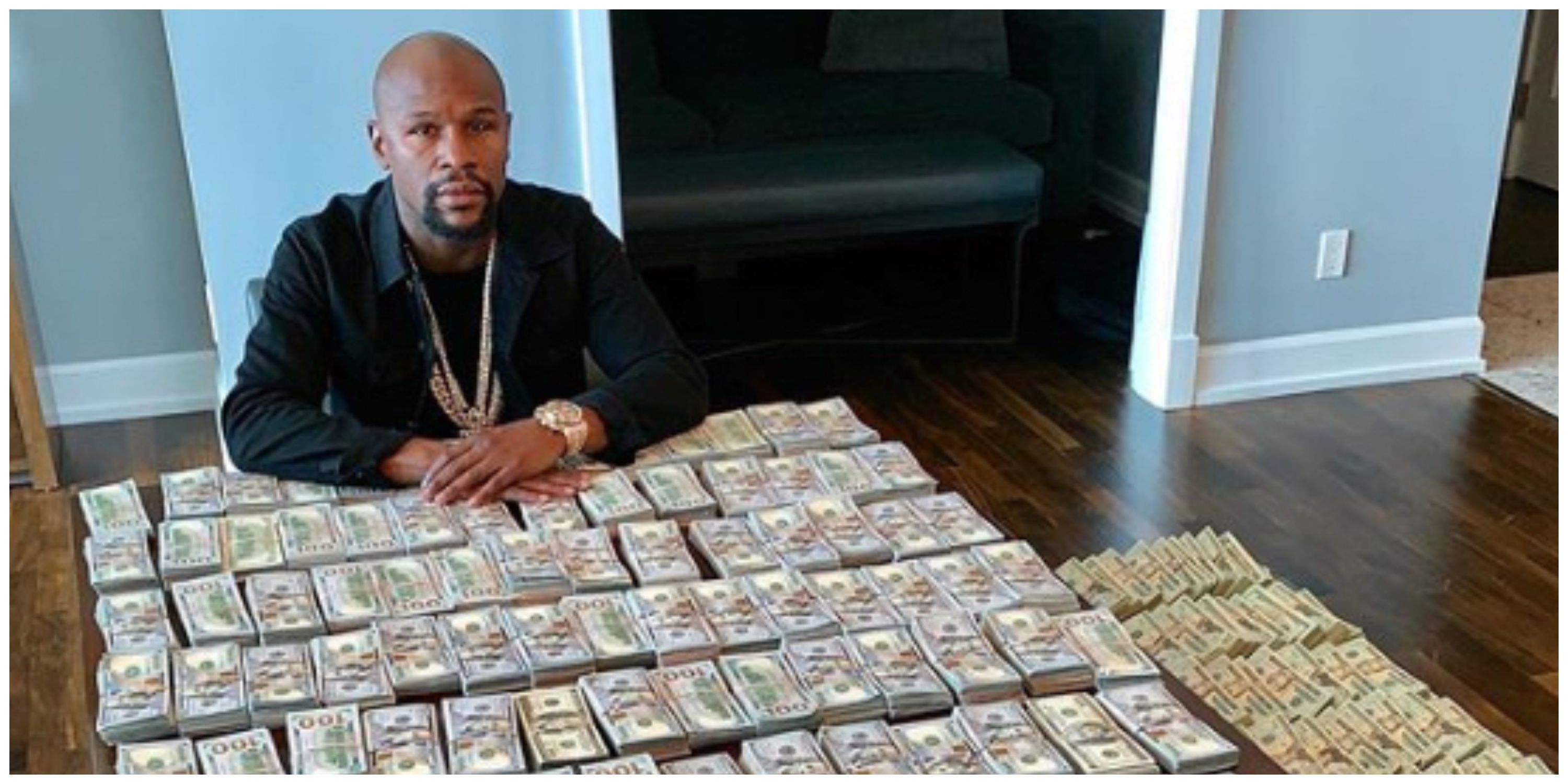 Floyd Mayweather boasts incredible trainer collection in boxing legend ...