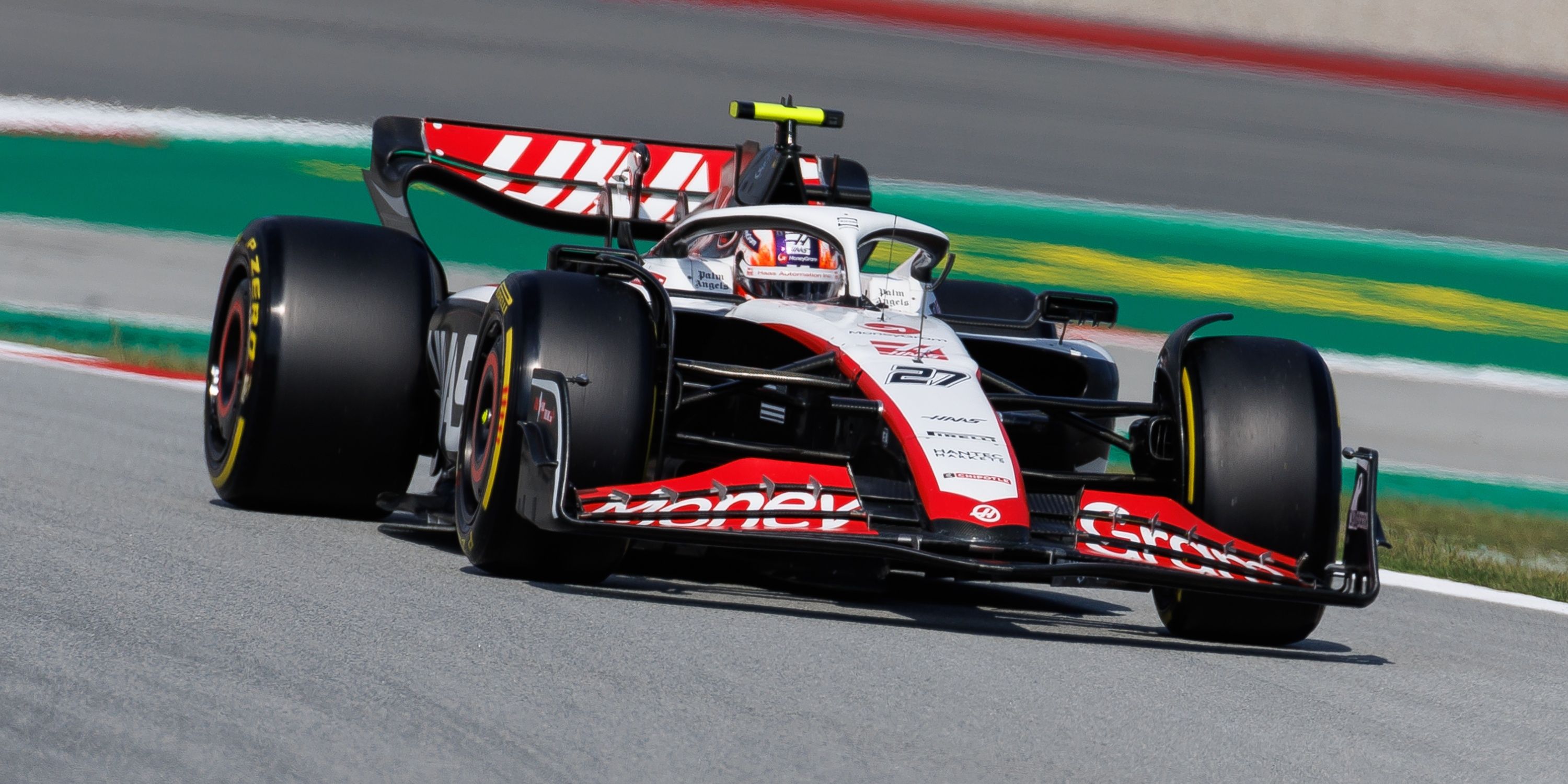 Nico Hulkenberg in Spanish GP practice