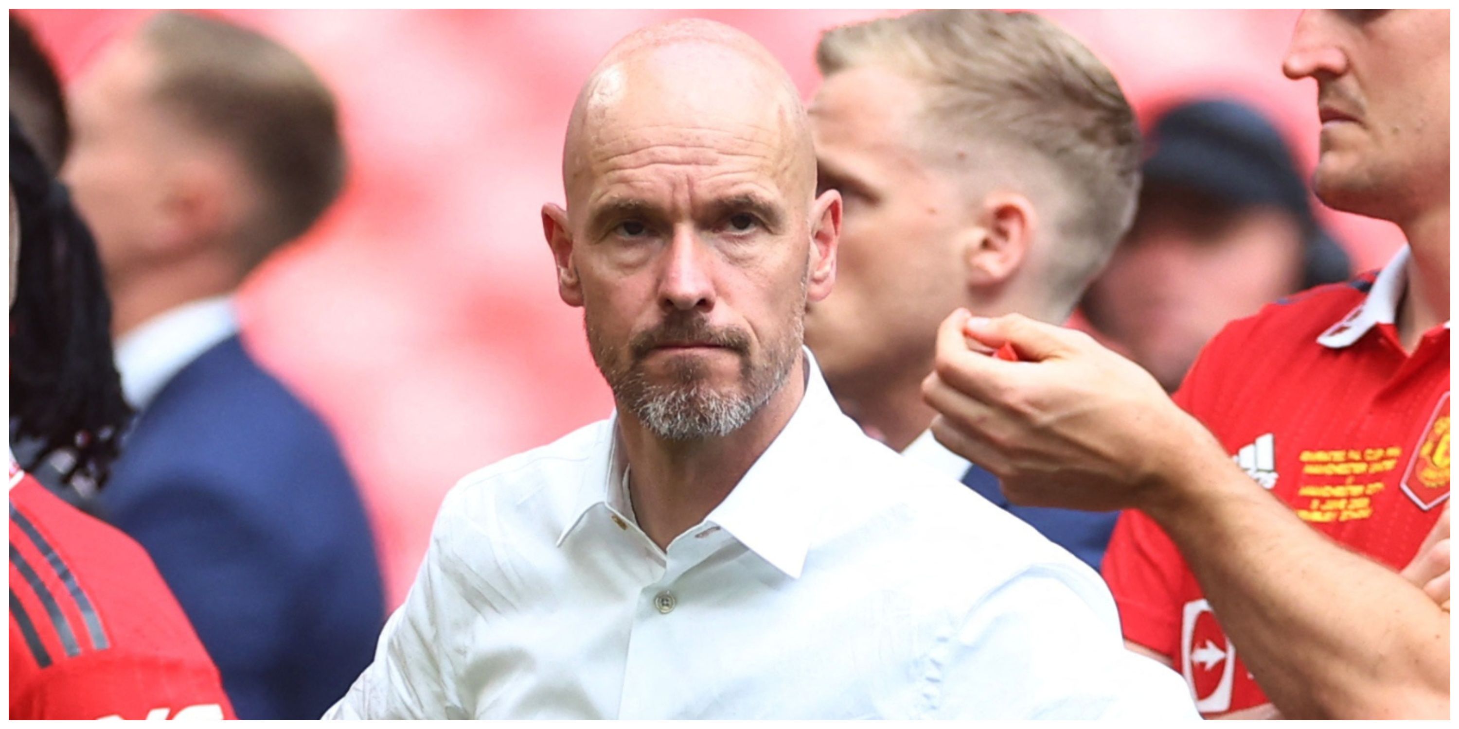 Manchester United manager Erik ten Hag after FA Cup final defeat