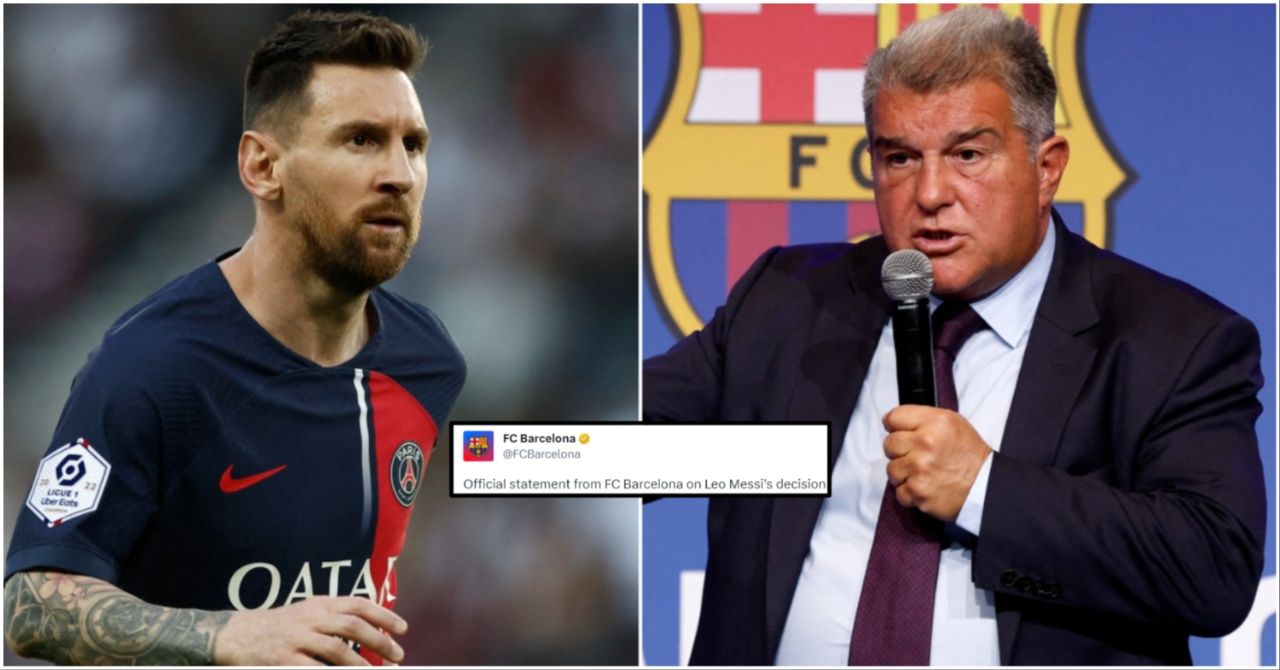 Barcelona criticised for statement about Lionel Messi's Inter Miami transfer