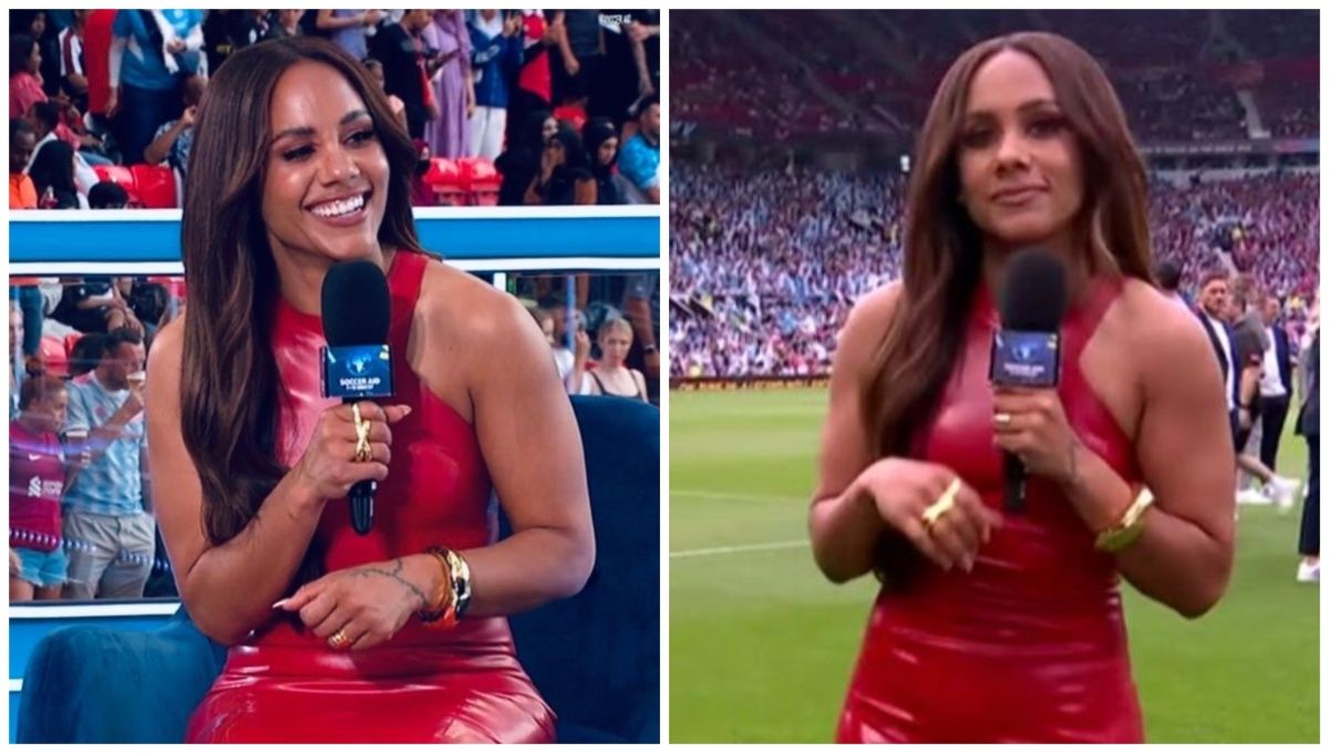 Alex Scott fans slam online trolls and call presenter's Soccer Aid ...