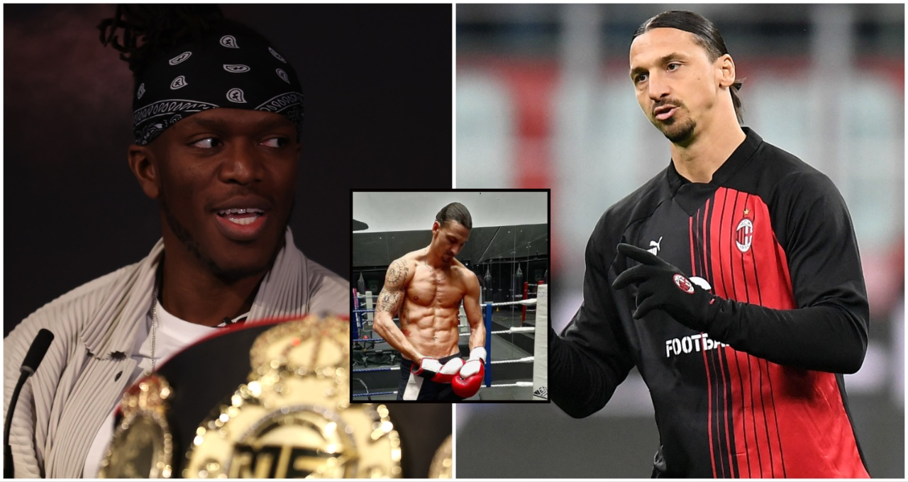 KSI sets out retirement plan for Zlatan Ibrahimovic with incredible
