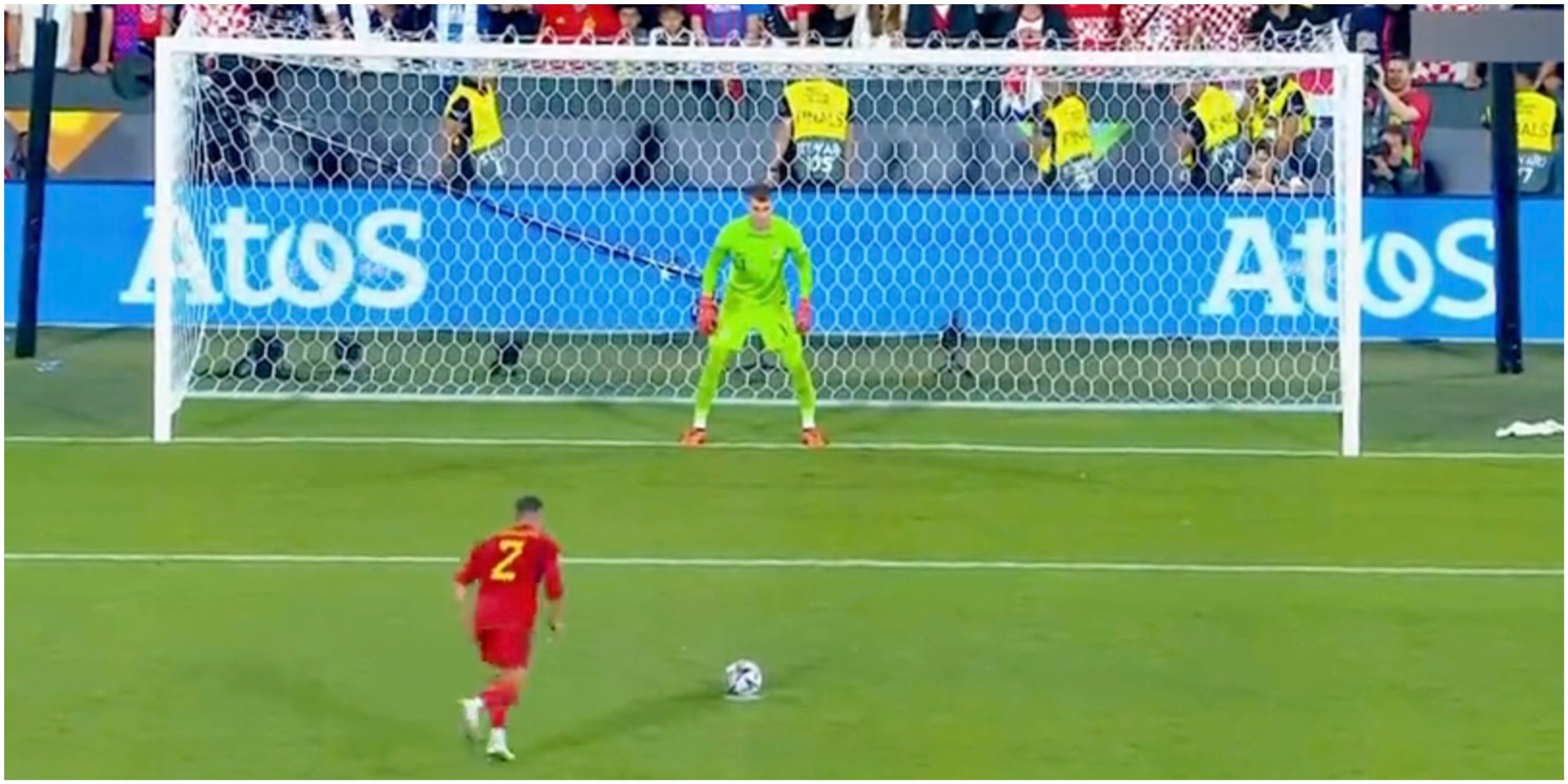 Dani Carvajal’s penalty to win Spain the Nations League v Croatia was ice cold